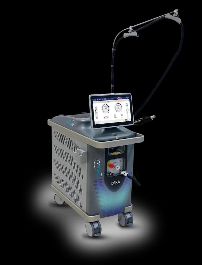 The Cartessa MOTUS laser hair removal platform used at The Bluffs Med Spa